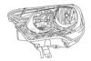 CITRO 6208T5 Headlight